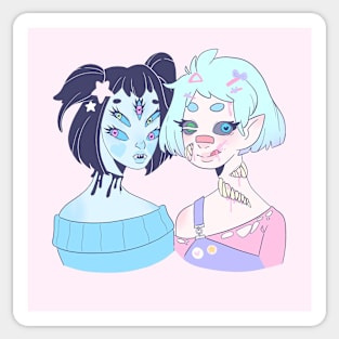 Monster Girlfriends Sticker